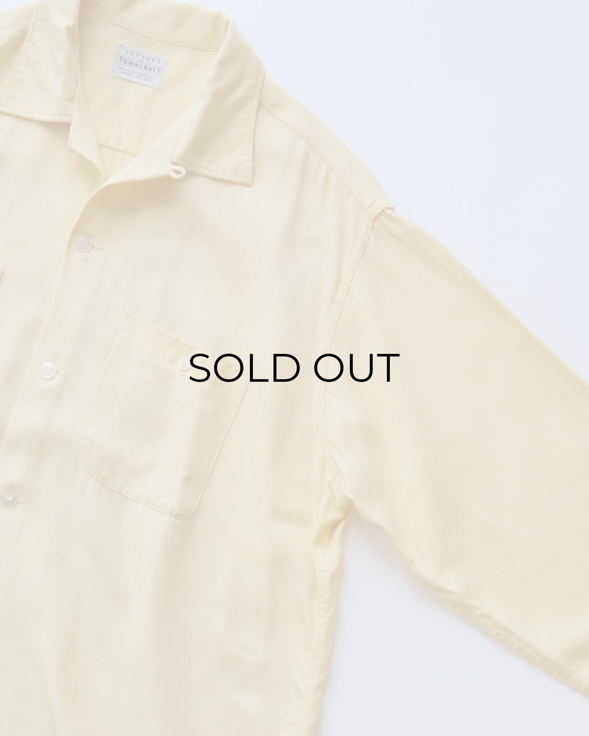 画像3: 〜60's TOWNCRAFT RAYON GABARDINE BACK EMBROIDERED LOOP COLLAR BOX SHIRT "BAGDAD TEMPLE Clowns" (3)