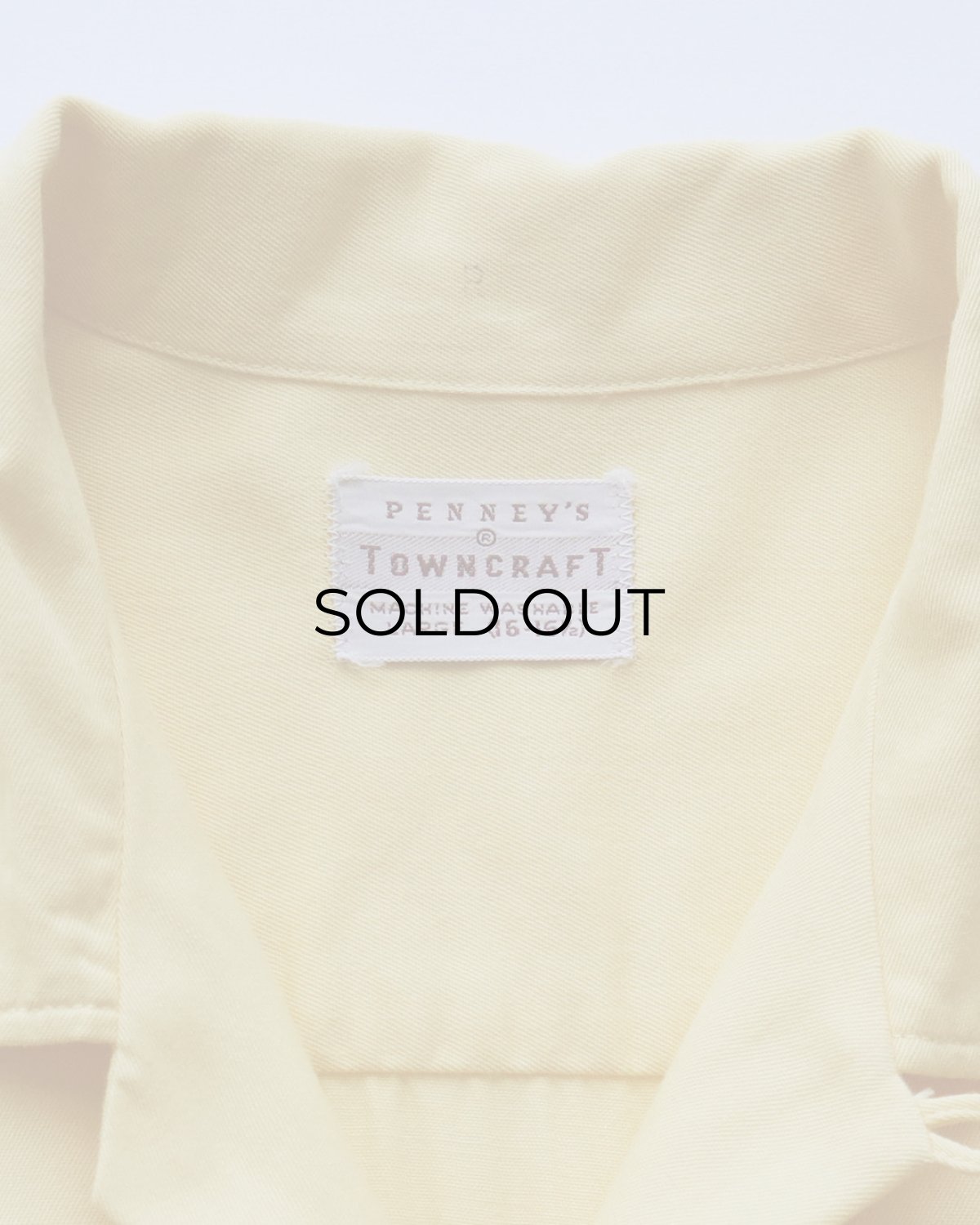 画像6: 〜60's TOWNCRAFT RAYON GABARDINE BACK EMBROIDERED LOOP COLLAR BOX SHIRT "BAGDAD TEMPLE Clowns" (6)