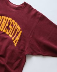画像3: 80's Champion "REVERSE WEAVE" PRINT CREW NECK SWEAT "MINNESOTA" "MADE IN USA" (3)
