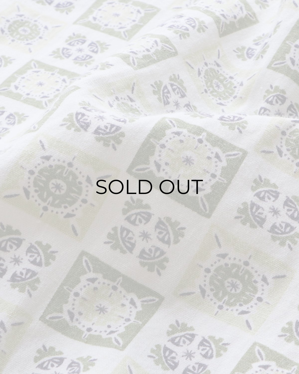 画像8: 60's PENNEY'S "TOWNCRAFT" COTTON ALL OVER PATTERN OPEN COLLAR PAJAMA SHIRT (8)