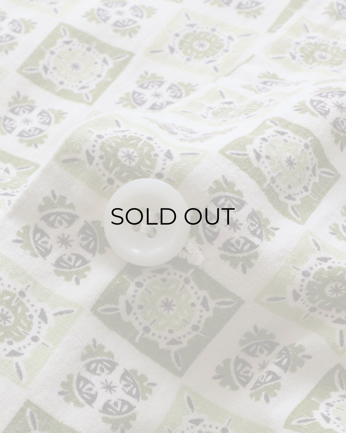 画像7: 60's PENNEY'S "TOWNCRAFT" COTTON ALL OVER PATTERN OPEN COLLAR PAJAMA SHIRT (7)