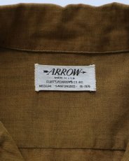 画像6: 60's ARROW COTTON LOOP COLLAR BOX SHIRT (6)