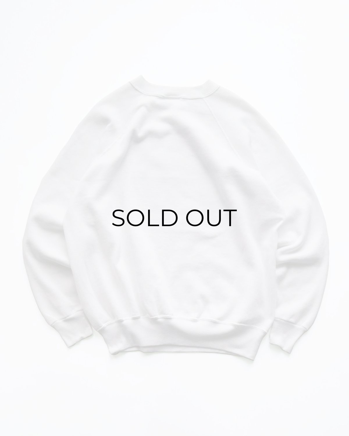 画像2: 80's BASSETT-WALKER PRINT CREW NECK SWEAT "SENIOR" "MADE IN USA" (2)