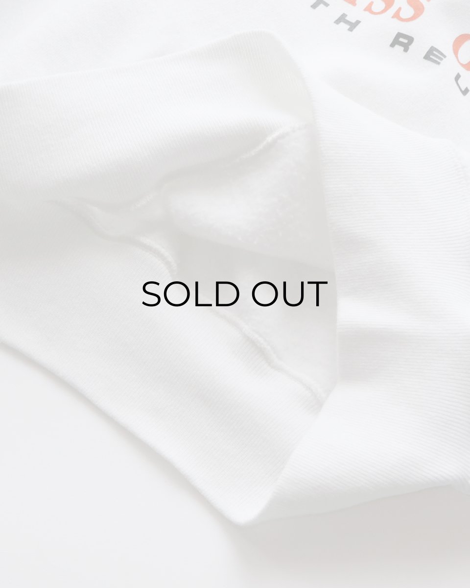 画像6: 80's BASSETT-WALKER PRINT CREW NECK SWEAT "SENIOR" "MADE IN USA" (6)