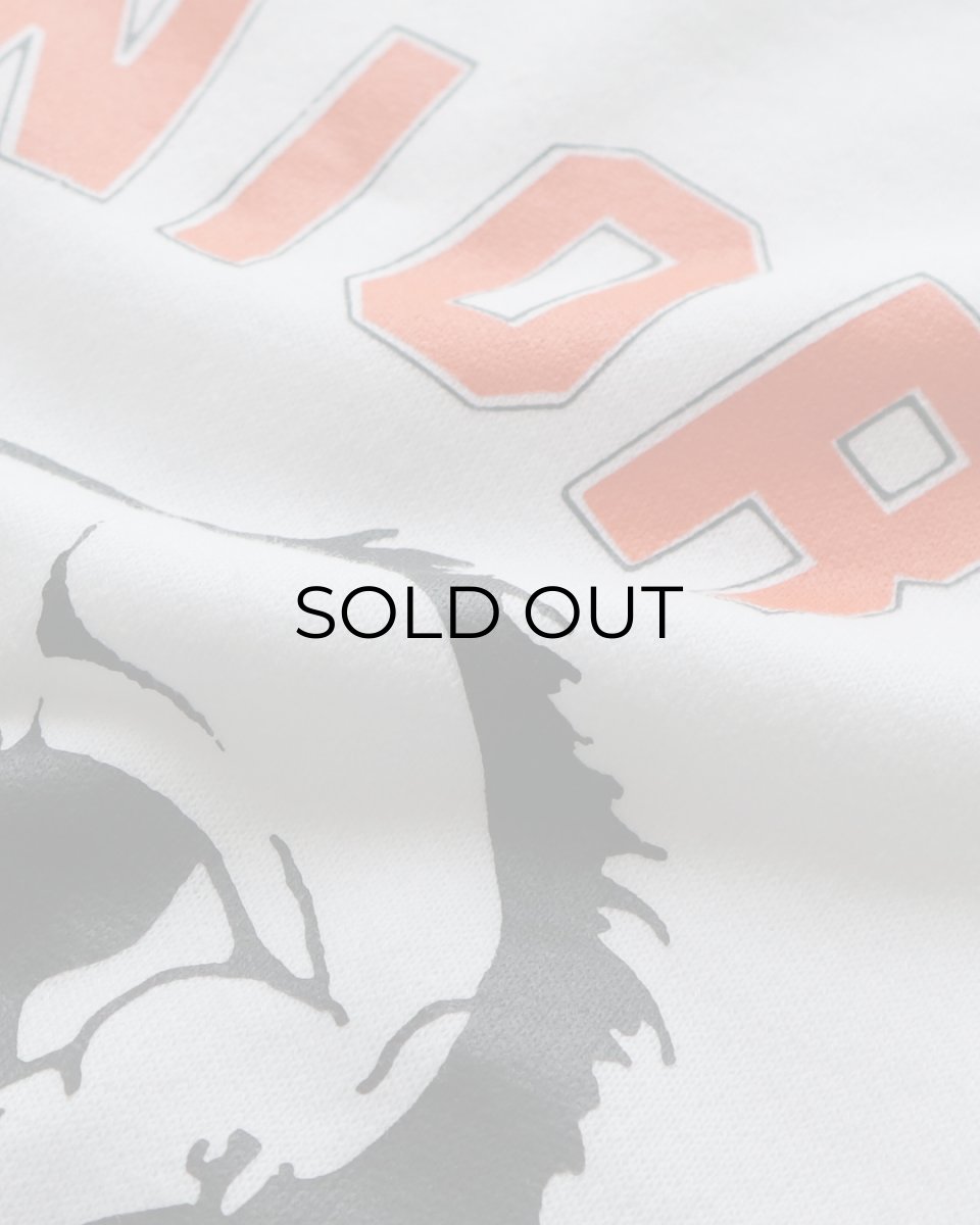 画像8: 80's BASSETT-WALKER PRINT CREW NECK SWEAT "SENIOR" "MADE IN USA" (8)