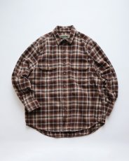 画像1: FIELD & STREAM COTTON CHECK HEAVY FLANNEL SHIRT 【L】 (1)