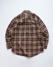 画像2: FIELD & STREAM COTTON CHECK HEAVY FLANNEL SHIRT 【L】 (2)