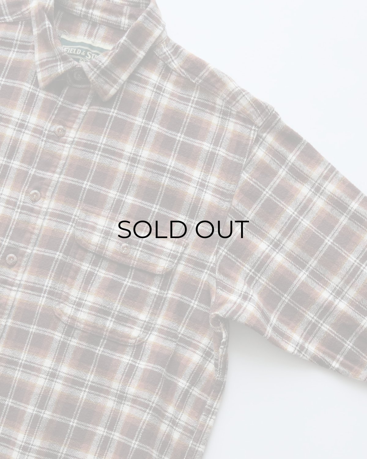 画像3: FIELD & STREAM COTTON CHECK HEAVY FLANNEL SHIRT 【L】 (3)