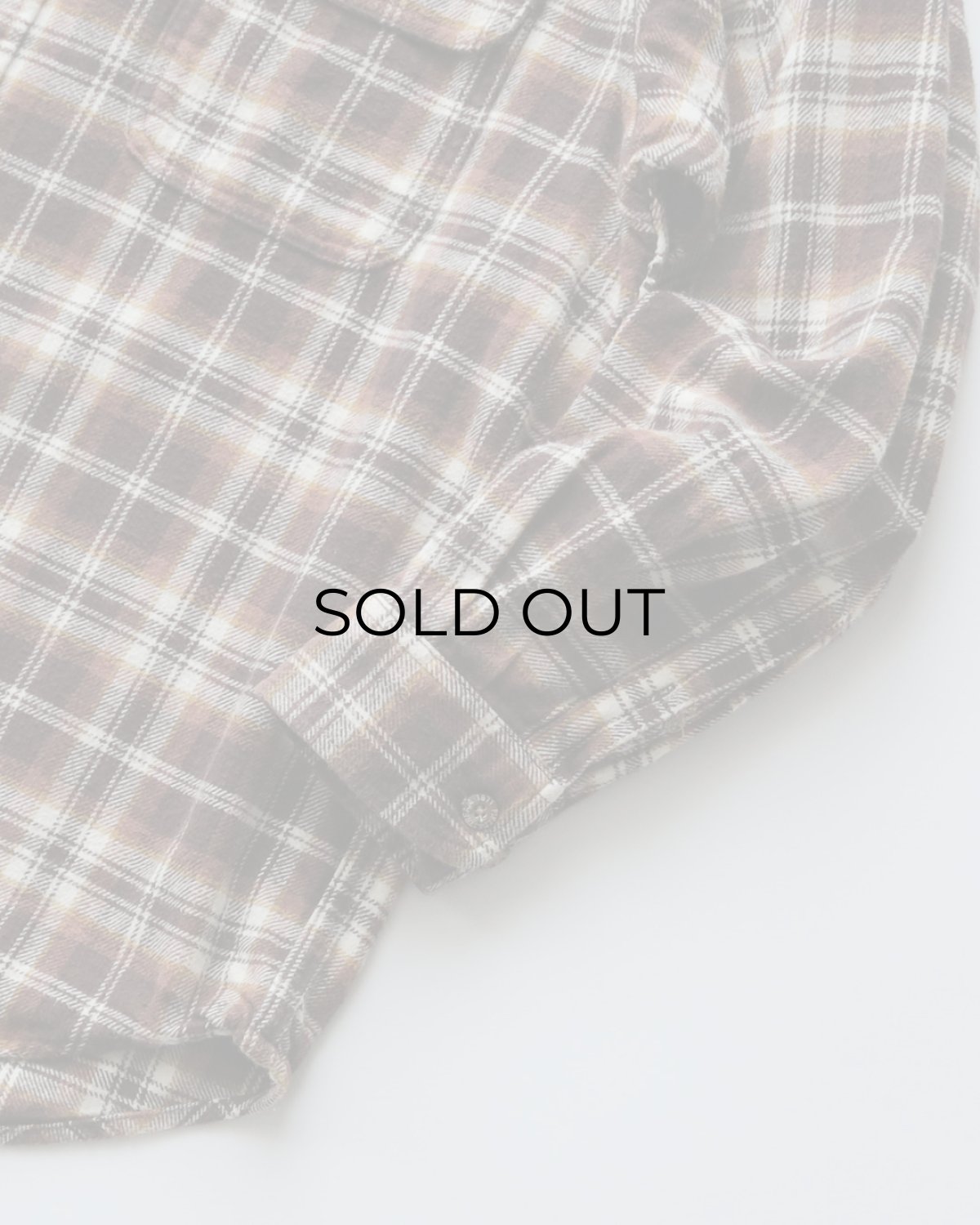 画像6: FIELD & STREAM COTTON CHECK HEAVY FLANNEL SHIRT 【L】 (6)