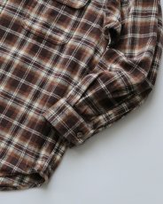 画像6: FIELD & STREAM COTTON CHECK HEAVY FLANNEL SHIRT 【L】 (6)