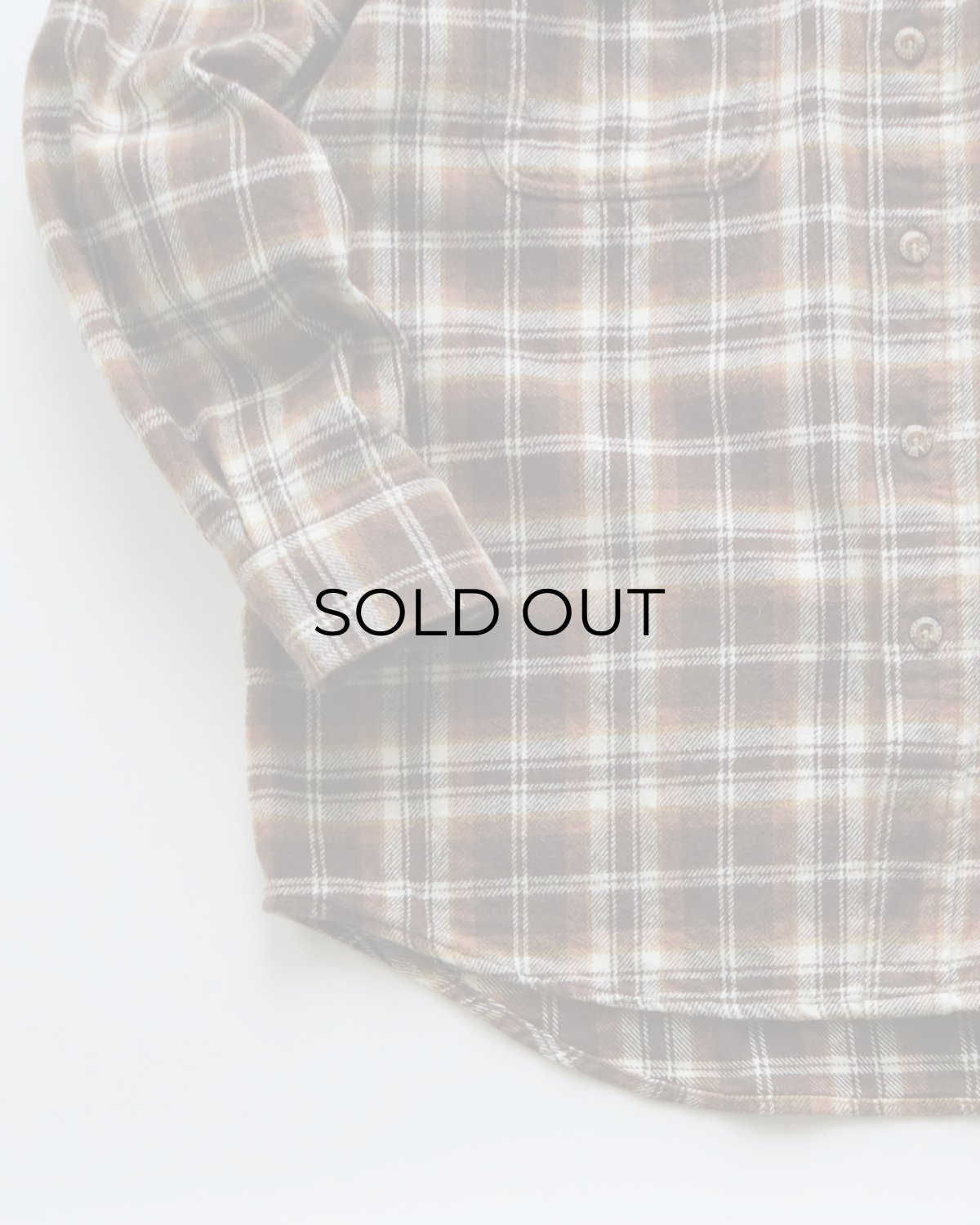 画像4: FIELD & STREAM COTTON CHECK HEAVY FLANNEL SHIRT 【L】 (4)