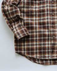 画像4: FIELD & STREAM COTTON CHECK HEAVY FLANNEL SHIRT 【L】 (4)