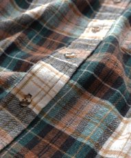 画像7: 90's Par Four COTTON CHECK FLANNEL SHIRT (7)