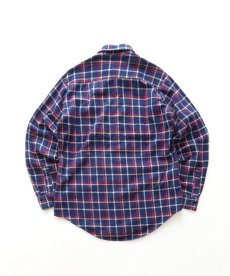 画像2: 〜90's UNKNOWN BRAND COTTON CHECK FLANNEL SHIRT (2)