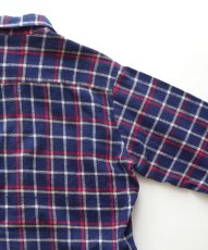 画像5: 〜90's UNKNOWN BRAND COTTON CHECK FLANNEL SHIRT (5)