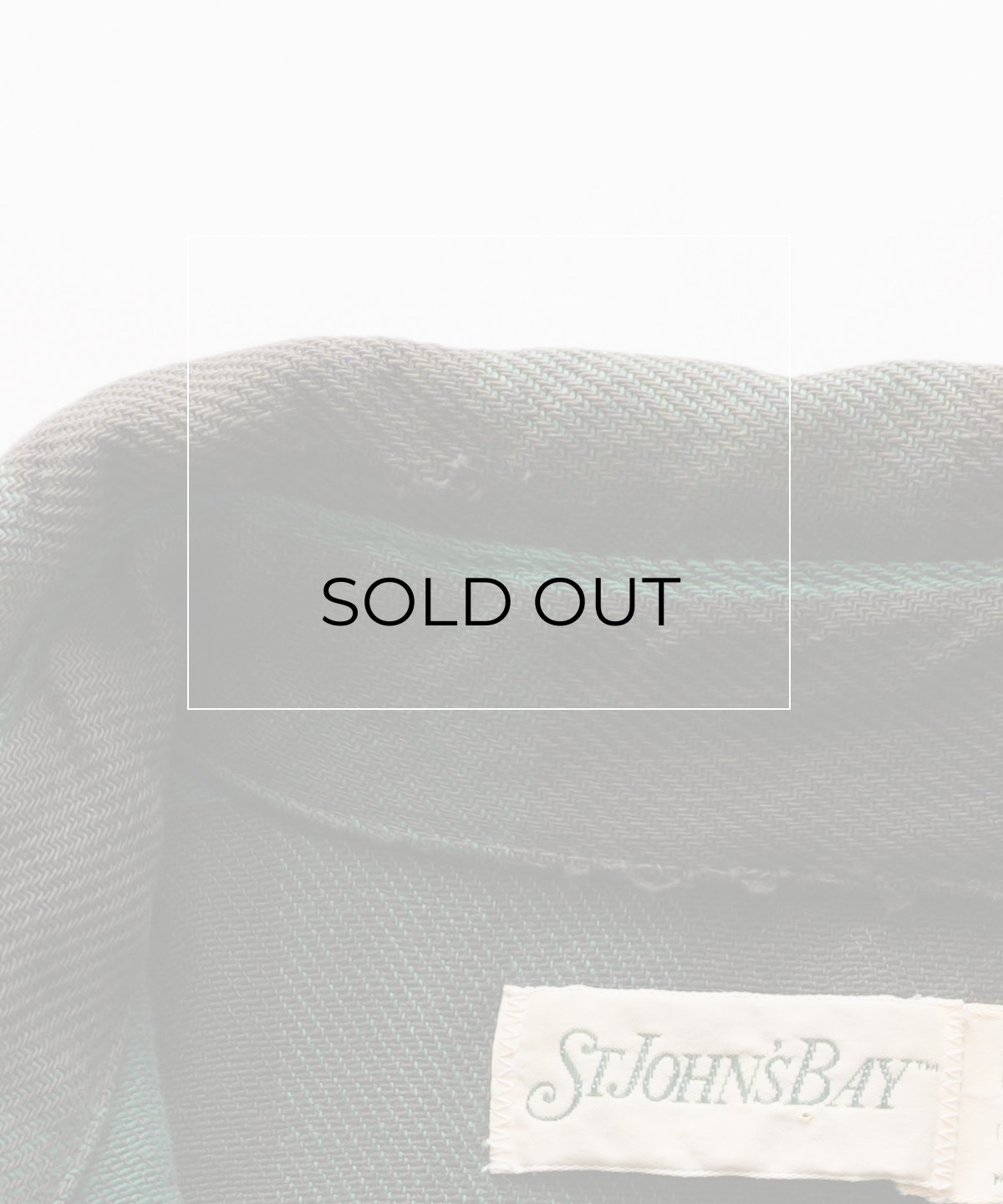 画像14: 80's ST. JOHN'S BAY COTTON BUFFALO CHECK HEAVY FLANNEL SHIRT "MADE IN USA" (14)