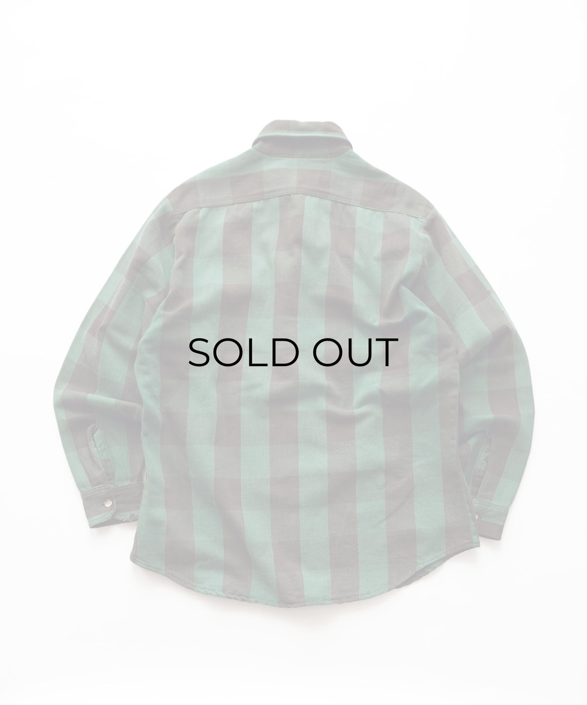 画像2: 80's ST. JOHN'S BAY COTTON BUFFALO CHECK HEAVY FLANNEL SHIRT "MADE IN USA" (2)