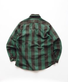画像2: 80's ST. JOHN'S BAY COTTON BUFFALO CHECK HEAVY FLANNEL SHIRT "MADE IN USA" (2)