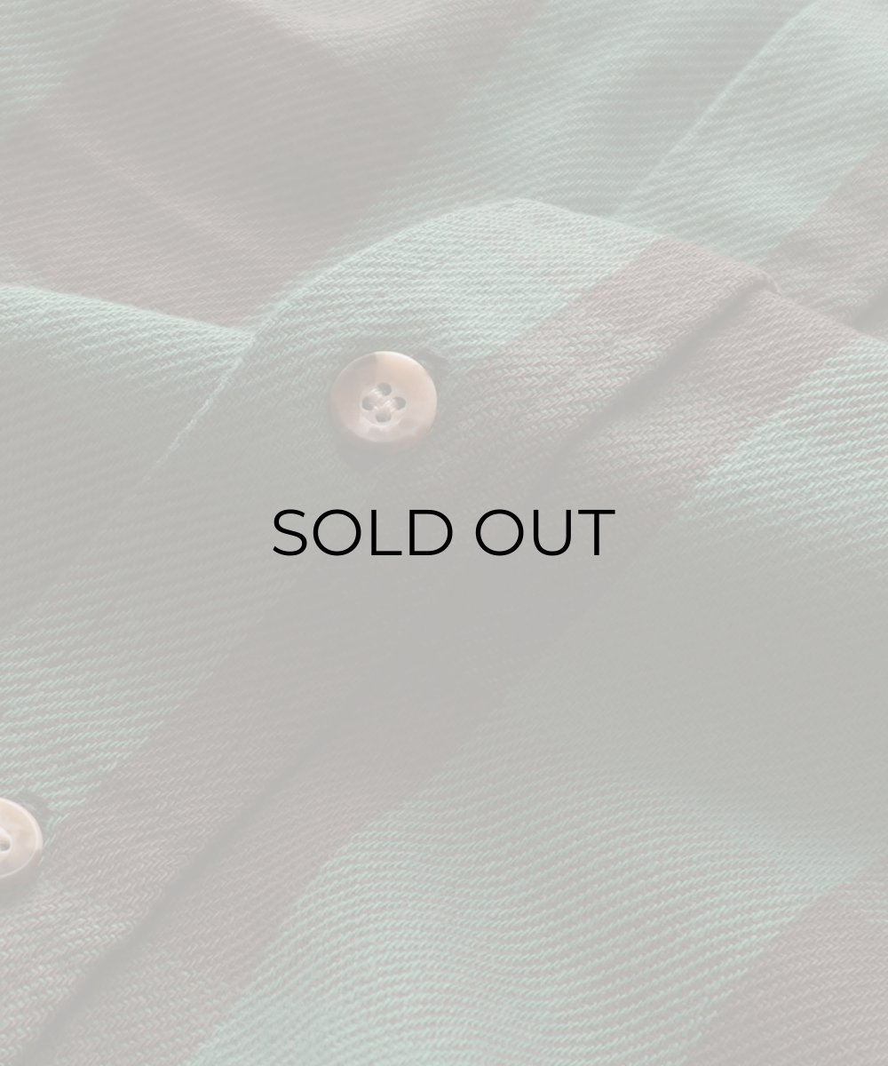 画像8: 80's ST. JOHN'S BAY COTTON BUFFALO CHECK HEAVY FLANNEL SHIRT "MADE IN USA" (8)