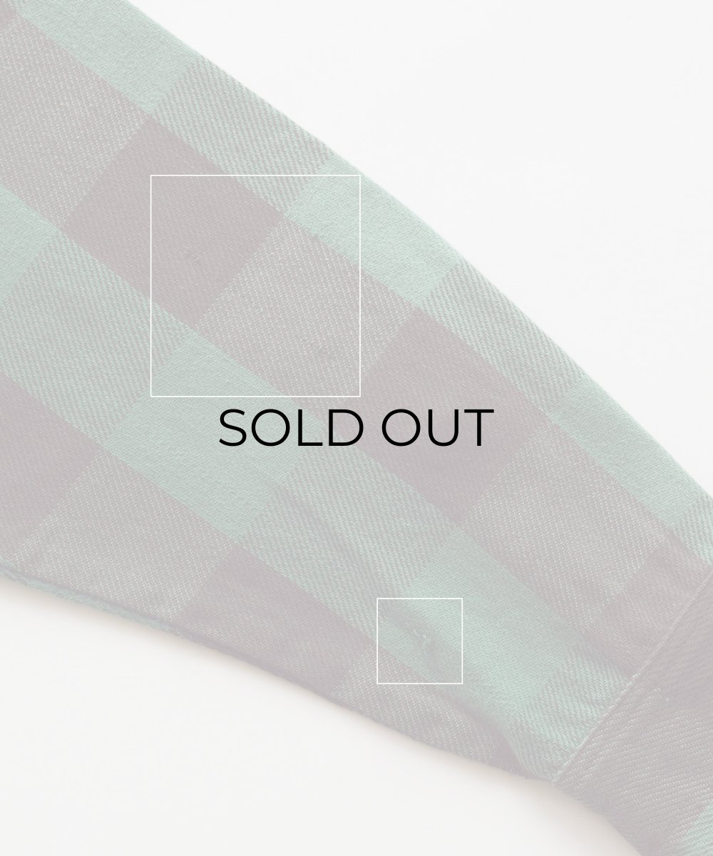 画像10: 80's ST. JOHN'S BAY COTTON BUFFALO CHECK HEAVY FLANNEL SHIRT "MADE IN USA" (10)