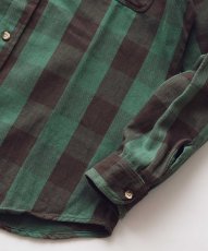 画像6: 80's ST. JOHN'S BAY COTTON BUFFALO CHECK HEAVY FLANNEL SHIRT "MADE IN USA" (6)