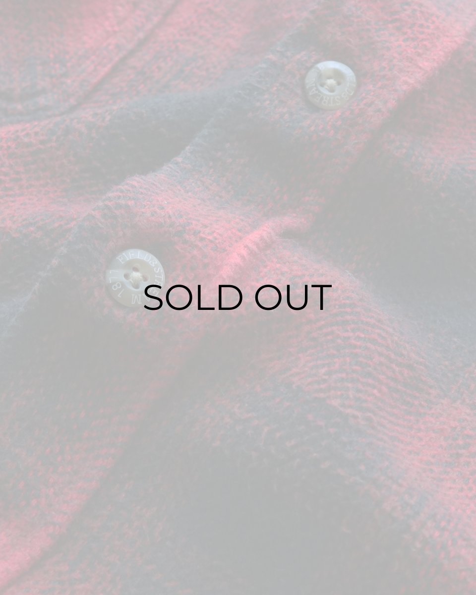 画像7: FIELD & STREAM COTTON OMBRE CHECK HEAVY FLANNEL SHIRT 【XL】 (7)