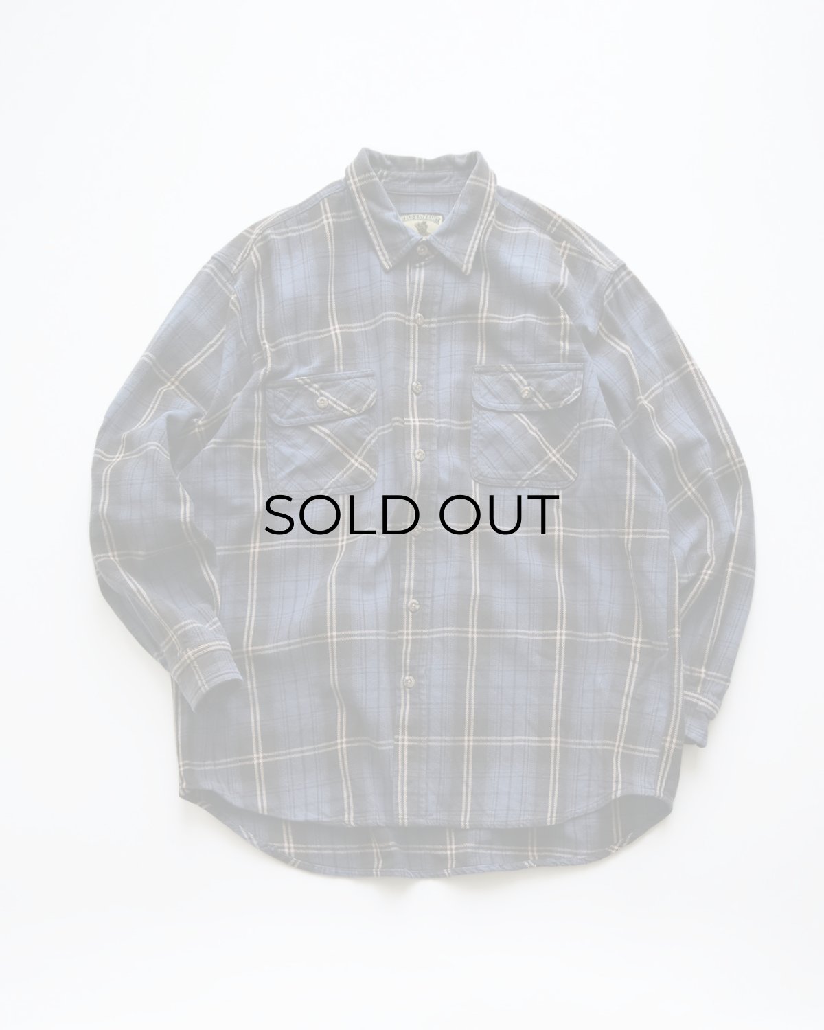 画像1: FIELD & STREAM COTTON CHECK HEAVY FLANNEL SHIRT 【XL】 (1)