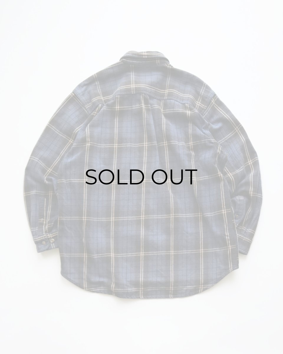 画像2: FIELD & STREAM COTTON CHECK HEAVY FLANNEL SHIRT 【XL】 (2)