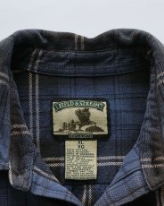 画像7: FIELD & STREAM COTTON CHECK HEAVY FLANNEL SHIRT 【XL】 (7)