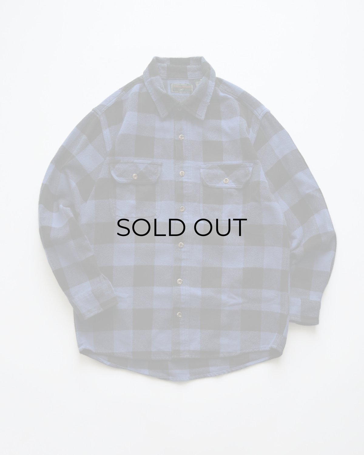 画像1: FIELD & STREAM COTTON BUFFALO CHECK HEAVY FLANNEL SHIRT 【M】 (1)