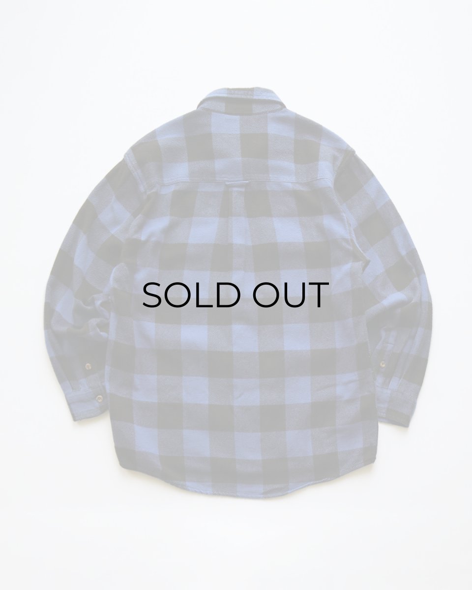 画像2: FIELD & STREAM COTTON BUFFALO CHECK HEAVY FLANNEL SHIRT 【M】 (2)