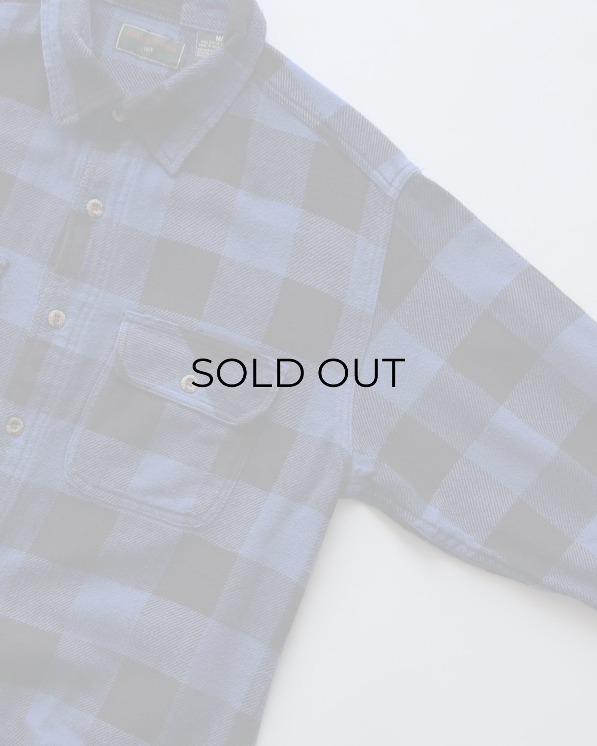 画像3: FIELD & STREAM COTTON BUFFALO CHECK HEAVY FLANNEL SHIRT 【M】 (3)