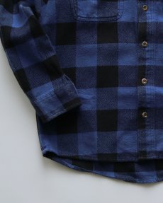 画像4: FIELD & STREAM COTTON BUFFALO CHECK HEAVY FLANNEL SHIRT 【M】 (4)