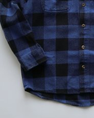 画像4: FIELD & STREAM COTTON BUFFALO CHECK HEAVY FLANNEL SHIRT 【M】 (4)