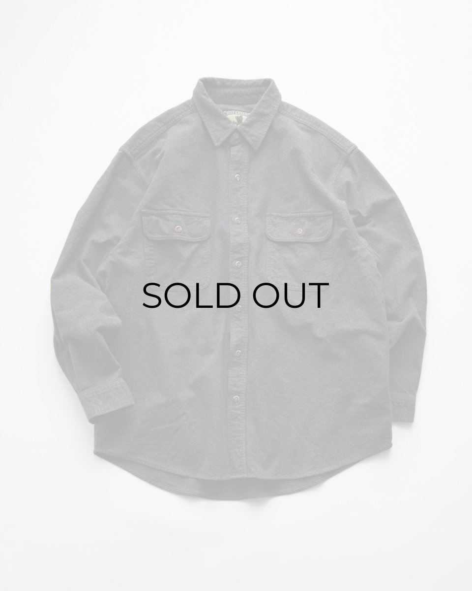 画像1: FIELD & STREAM COTTON CHAMOIS CLOTH SHIRT 【XL】 (1)