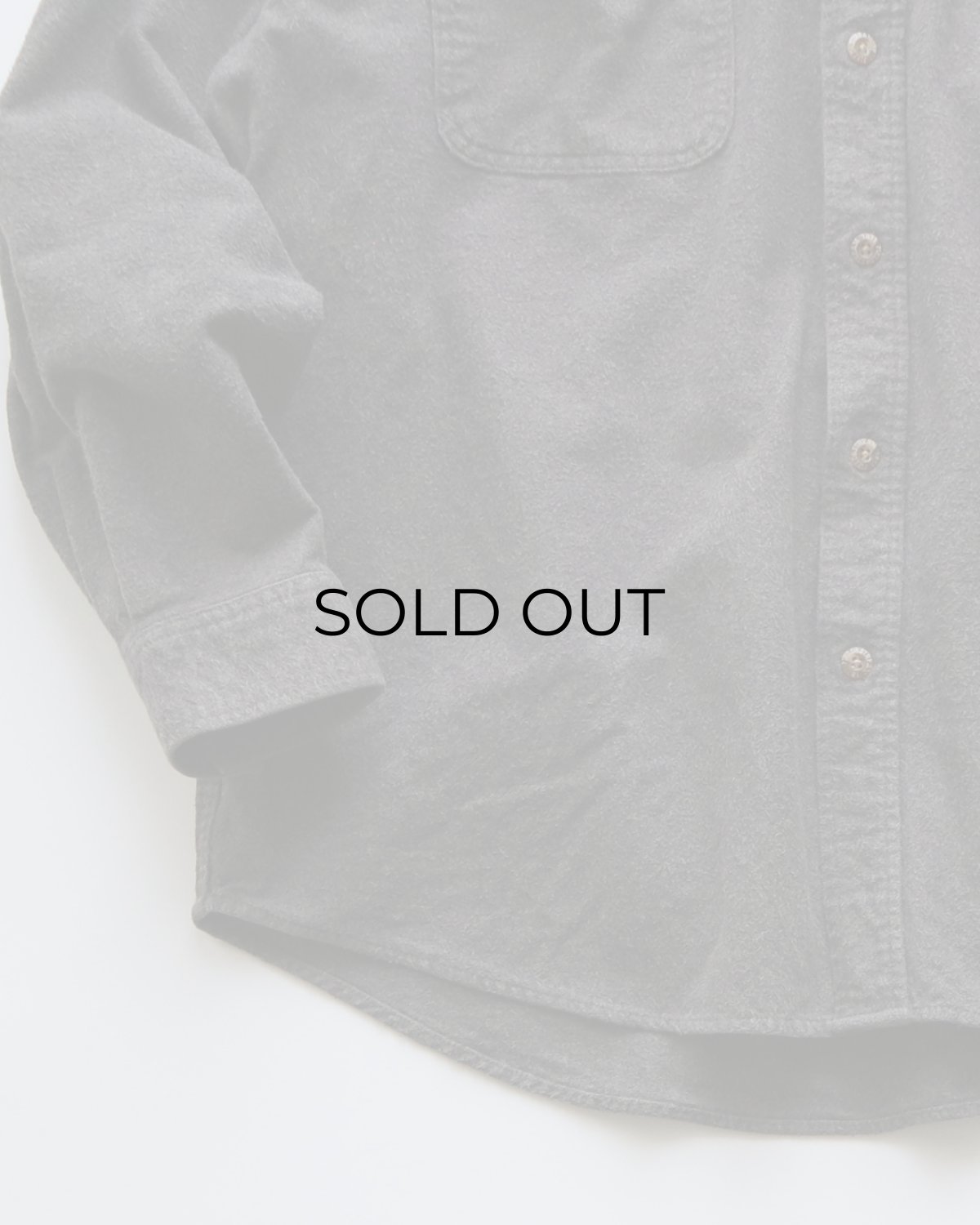 画像4: FIELD & STREAM COTTON CHAMOIS CLOTH SHIRT 【XL】 (4)