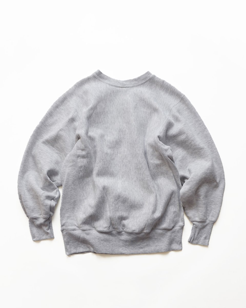 画像3: 〜90's College House REVERSE WEAVE style PUFF PRINT CREW NECK SWEAT "WA-HI BLUE DEVILS" (3)