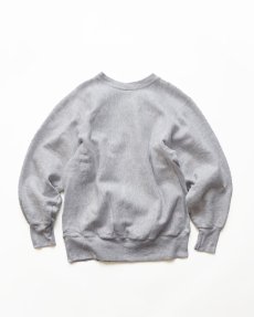 画像3: 〜90's College House REVERSE WEAVE style PUFF PRINT CREW NECK SWEAT "WA-HI BLUE DEVILS" (3)
