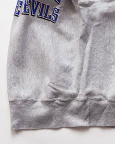 画像5: 〜90's College House REVERSE WEAVE style PUFF PRINT CREW NECK SWEAT "WA-HI BLUE DEVILS" (5)