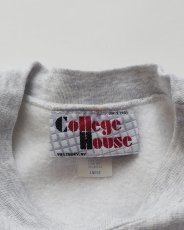 画像7: 〜90's College House REVERSE WEAVE style PUFF PRINT CREW NECK SWEAT "WA-HI BLUE DEVILS" (7)