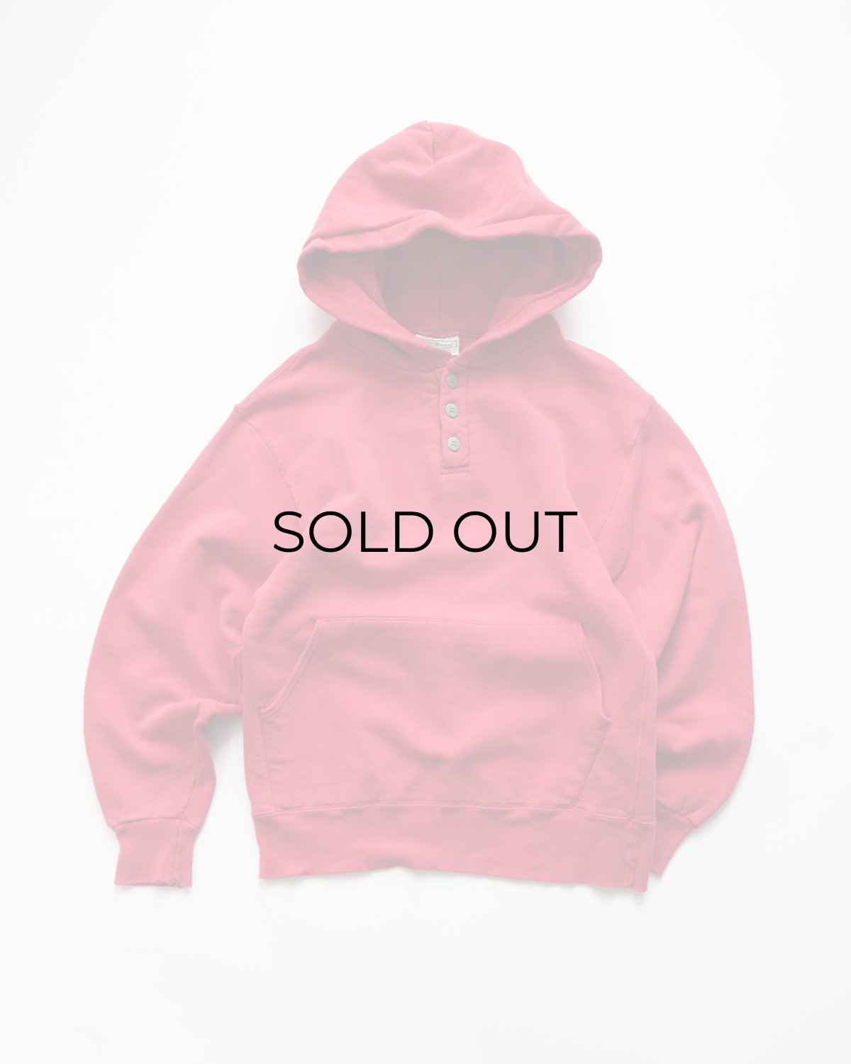 画像1: 〜90's L.L. Bean by RUSSELL SWEAT PULLOVER HENLEY NECK PARKA "MADE IN USA" (1)