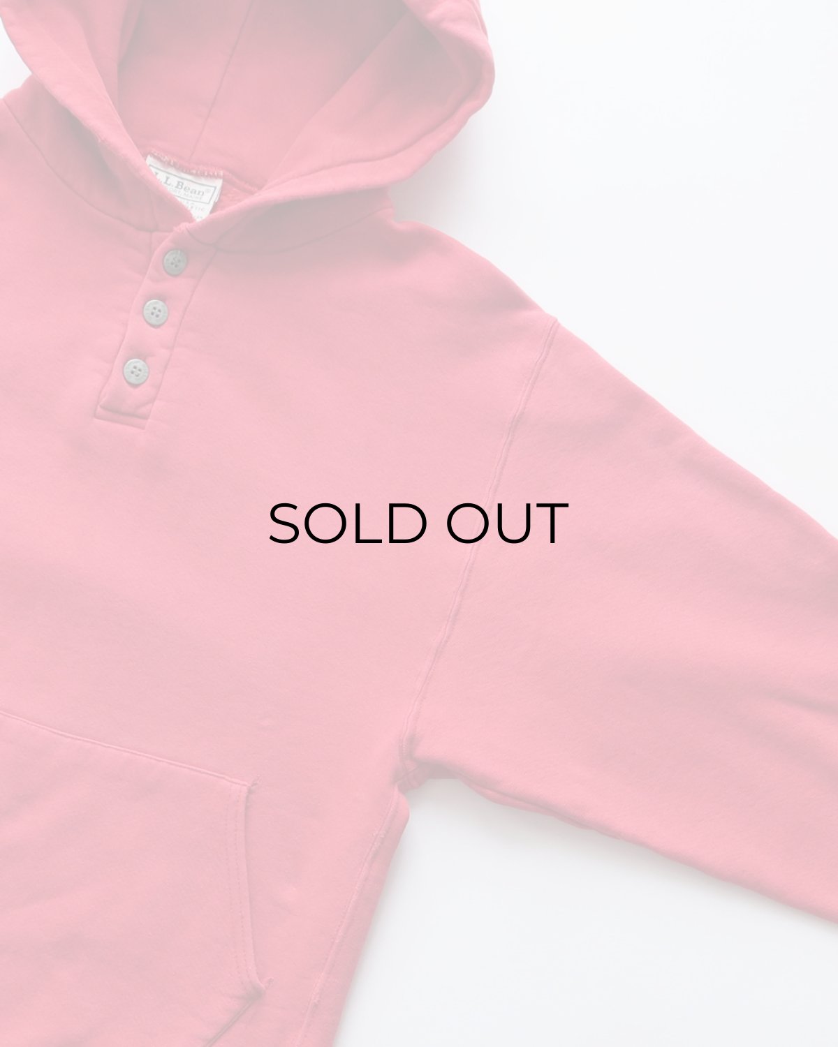 画像3: 〜90's L.L. Bean by RUSSELL SWEAT PULLOVER HENLEY NECK PARKA "MADE IN USA" (3)