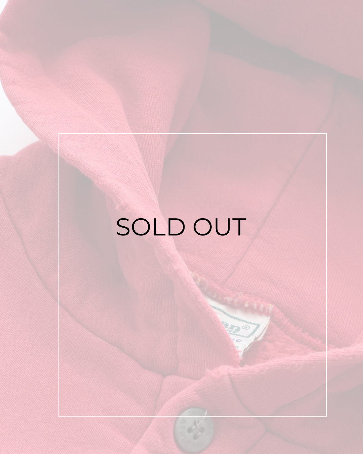 画像12: 〜90's L.L. Bean by RUSSELL SWEAT PULLOVER HENLEY NECK PARKA "MADE IN USA" (12)