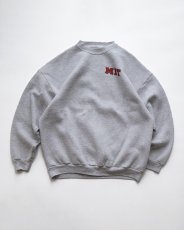 画像1: OLD UNKNOWN BRAND PRINT CREW NECK SWEAT "MIT" (1)