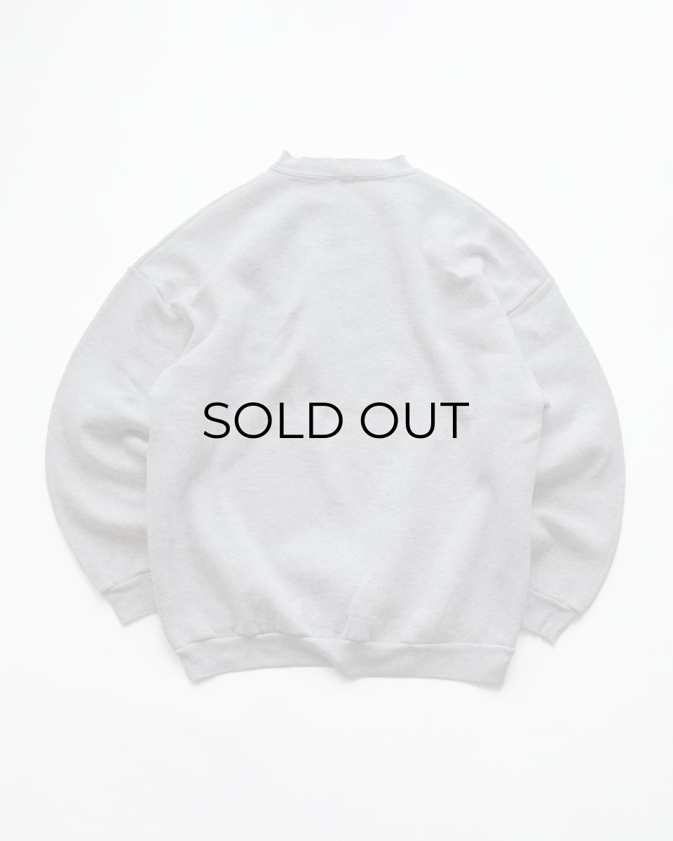 画像2: OLD UNKNOWN BRAND PRINT CREW NECK SWEAT "MIT" (2)