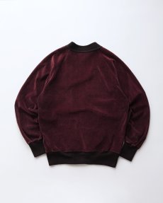 画像2: 〜70's Plusher COTTON VELOUR CARDIGAN (2)