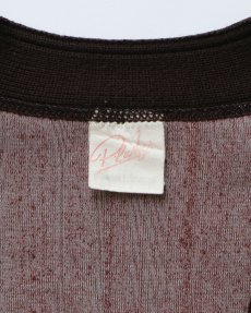 画像9: 〜70's Plusher COTTON VELOUR CARDIGAN (9)