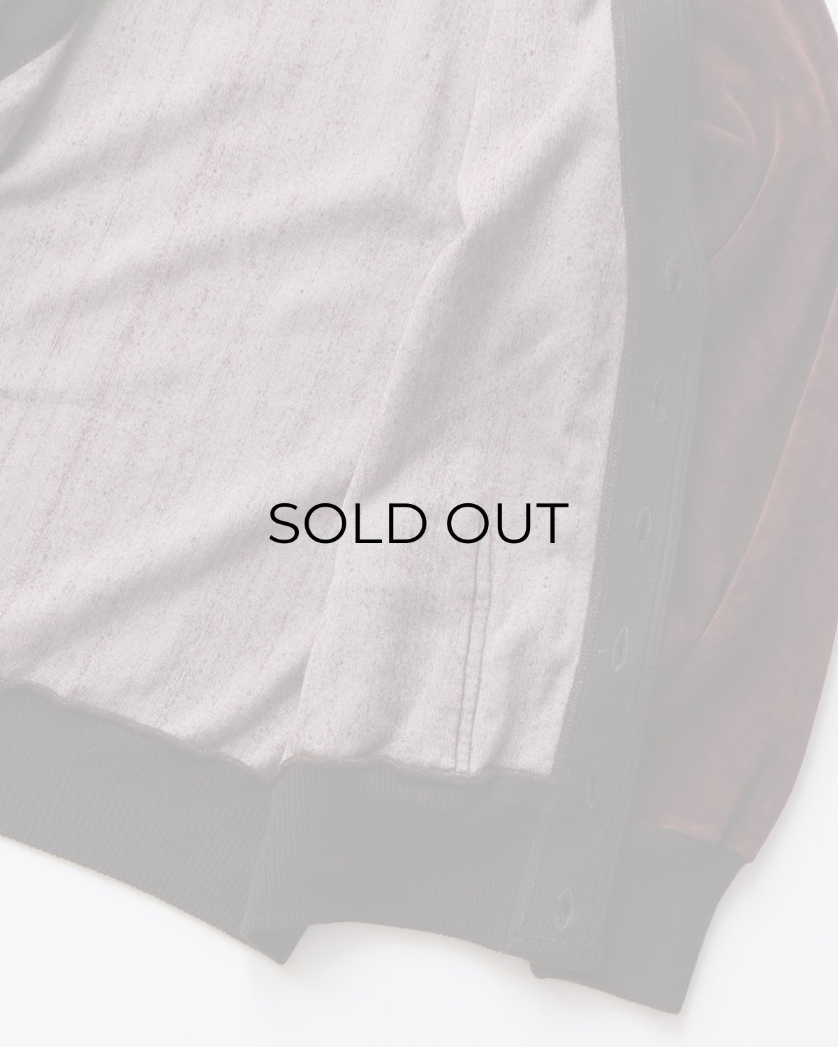 画像6: 〜70's Plusher COTTON VELOUR CARDIGAN (6)