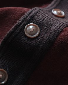 画像7: 〜70's Plusher COTTON VELOUR CARDIGAN (7)