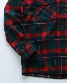 画像4: 70's〜 PENDLETON WOOL CHECK LOOP COLLAR BOARD SHIRT (4)